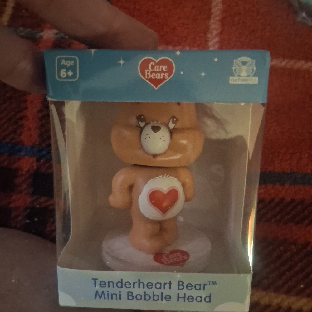 Care Bears Tenderheart Bear Mini Bobble Head - Brown